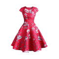 Vestido vintage Retro American Spider Femin